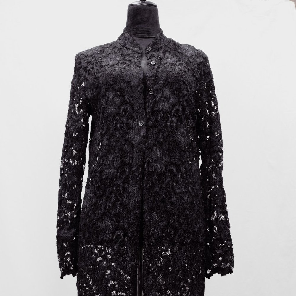 Black Lace Coat